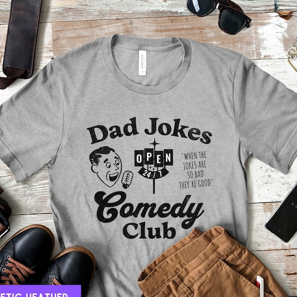 Funny Fathers Day Gift, Dad Jokes Comedy Club Tee, Funny Dad Shirt, Eye Roll, Funny Shirt For Dad, Dad Jokes T-shirt, Father's Day T shirt