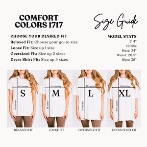 Funny Rodeo Comfort Colors® Shirt, Cowboy Rodeo Tshirt, Feeling Feral Tee, Retro T-rex Shirt, Dinosaur Lover Gift, Western Graphic Tee image 10
