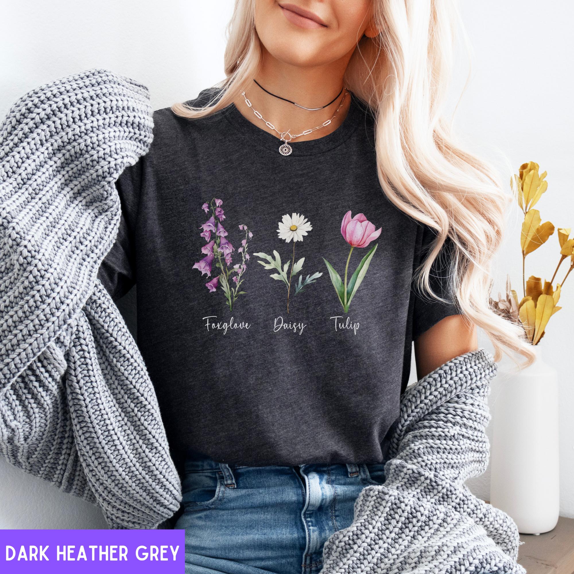 Subtle FDT Shirt, F*ck Donald Trump Tshirt, Floral FDT Gift, Flower Anti Trump T-shirt, Anti MAGA Shirts, Political T shirt, Feminist Gift