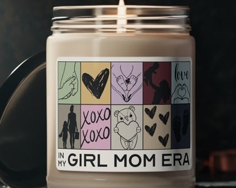 In My Girl Mom Era -  Girl Mom Candle | New Mom Gift, First Time Mom Gift, Baby Shower Gift, Expecting Mom Gifts