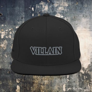 Detroit VILLAIN Snapback Hat