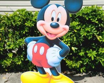mouse standee/ mouse character prop/ party cutouts/party props/party decorations/standing props/party cutouts custom orders