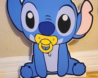 stitch Monster standee/ monster Standing prop/ custom character cutout/movie characters/ character cutouts /birthday decorations/  standees
