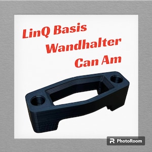 Könnte beinhalten: Schwarzer Kunststoff-Wandhalter LinQ Basis für Can Am Fahrzeuge.