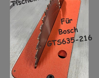 Table insert for Bosch GTS 635-216 zero gap, zero gap, zero clearance