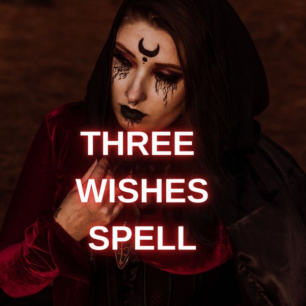 Strongest Three Wishes Spell, Same Day,  Make Three Wishes Come True, Black & White Magic