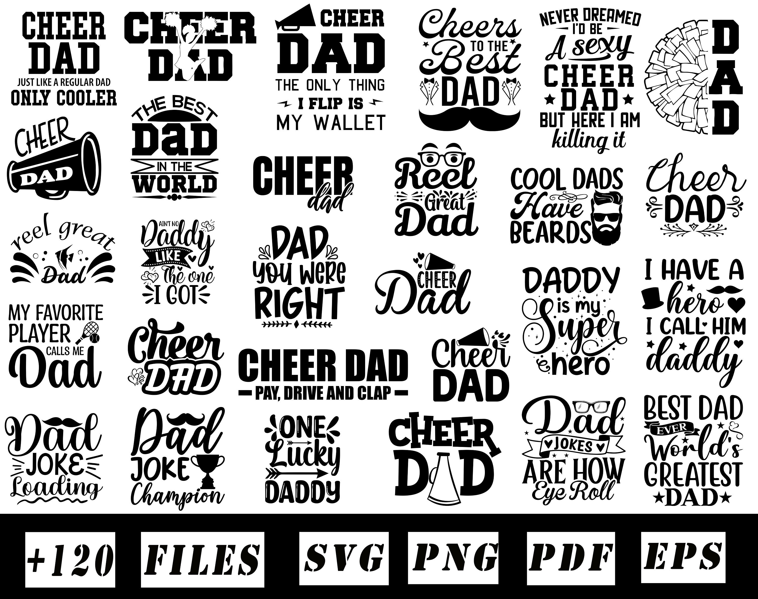 Cheer Dad Svg, Cheer Dad Png, Cheer Dad Shirt, Cheer Dad, Cheer Dad