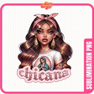 Chicana Clipart | TRANSPARENT PNG | Chicano Woman Png | Latina Woman Png | Chicana Clipart | Latina Girl Png | Latina Png | Chicana Png