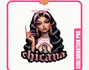 Chicana Clipart | TRANSPARENT PNG | Chicano Woman Png | Latina Woman Png | Chicana Clipart | Latina Girl Png | Latina Png | Chicana Png