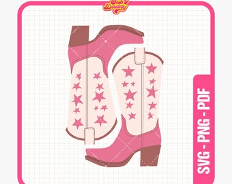 Cowgirl Boots T-shirt Design, Disco Cowgirl Boots svg png, Cowboy Boots svg, cowgirl boots svg, Western svg, country girl svg, Western SVG