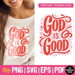 God Is Good All The Time Png Sublimation Design Download | God Is Good All The Time Svg | Faith Png | Bible Verse | Boho Christian Png