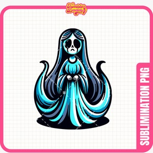 La Llorona PNG, Ghost La Llorona Clipart, Spooky PNG, Halloween PNG, Hispanic Clipart, Boujee designs