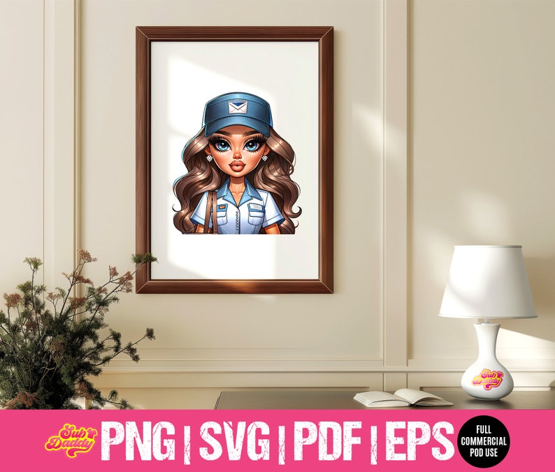 Postal Worker Sublimation Postal Life Design Sublimation PNG, Png Only ...