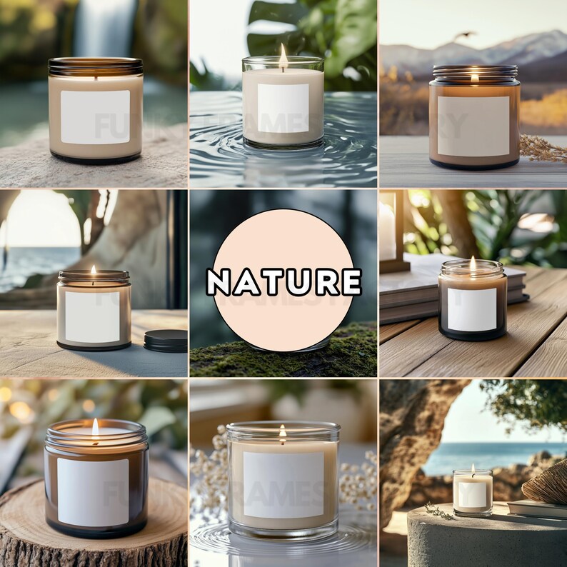 POD Candle Template