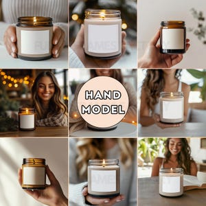 PSD Soy Candle Mockup