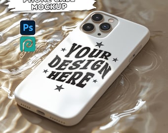 Tough Case Mockup: PSD Template for Photoshop (Digital Download)