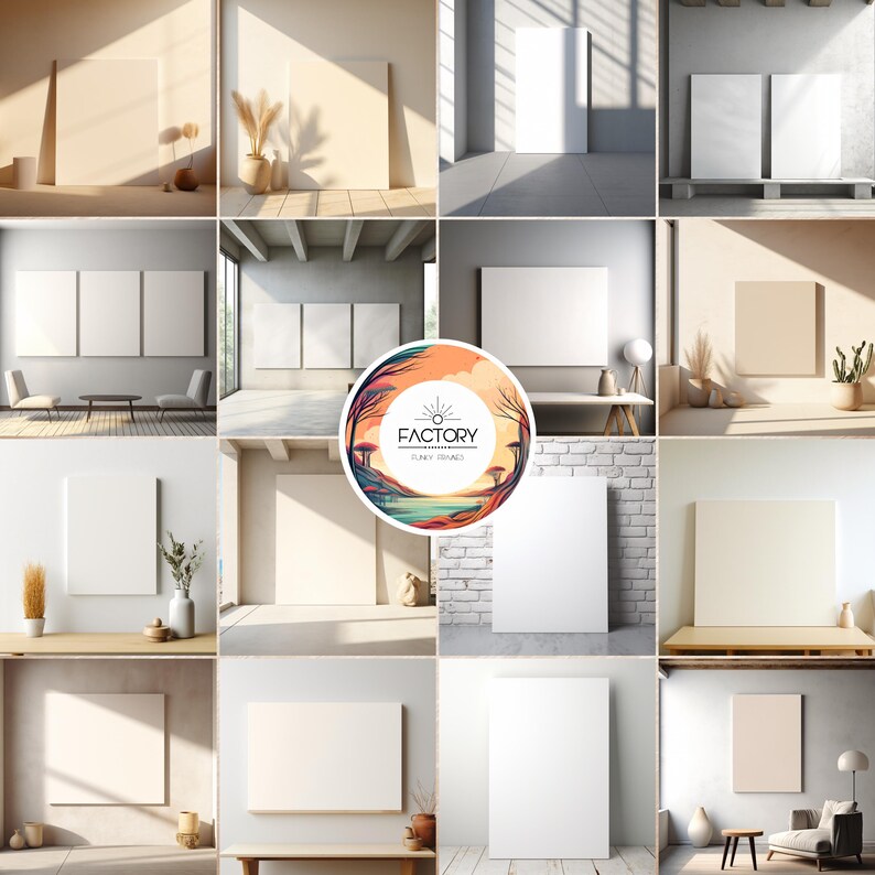 Poster Canvas Mockup