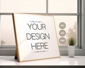Interior Frame Mockup PSD: Wall Art Poster Template + Tutorial