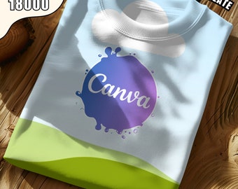 Canva Sweatshirt Mockup: Gildan 18000 Template + Tutorial