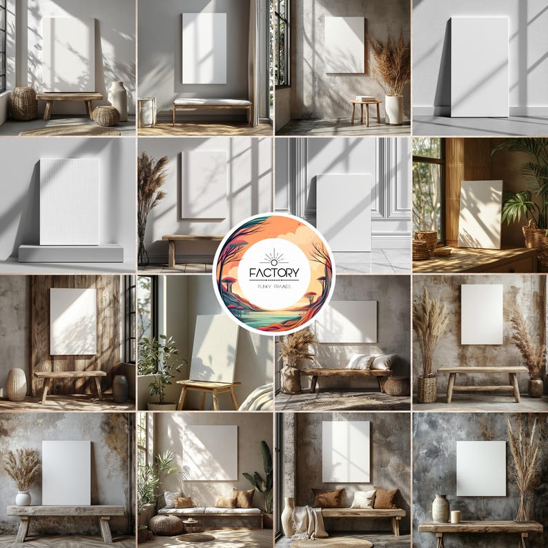 Poster Canvas Mockup