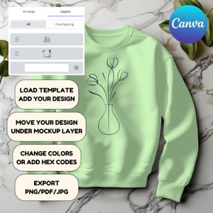 Gildan 18000 Mockup