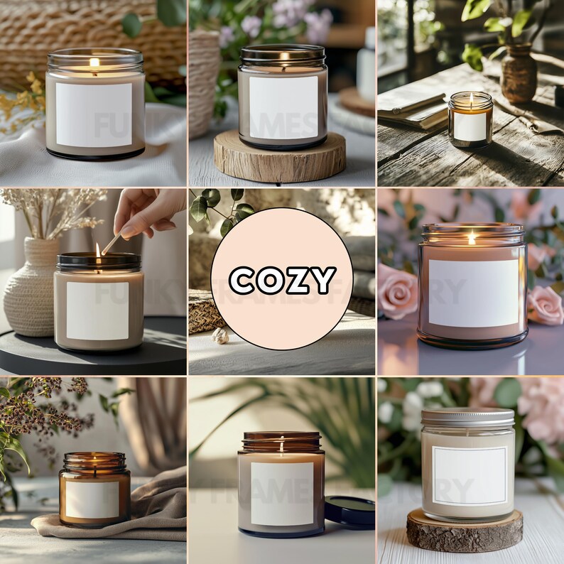 Candle Jar Mockups