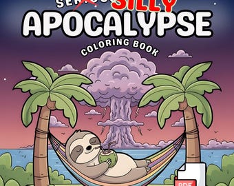 Apocalipsis tonto: Libro para colorear lindo y divertido para adultos y adolescentes (Descarga PDF)