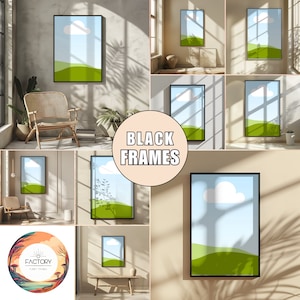 black Frame Templates