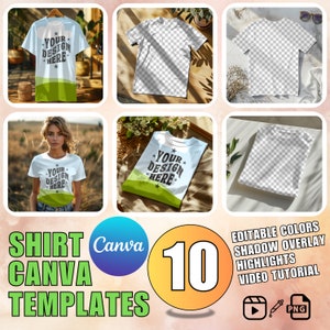 Shirt Canva Templates Bundle