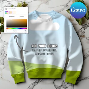 Canva Sweatshirt Mockup
