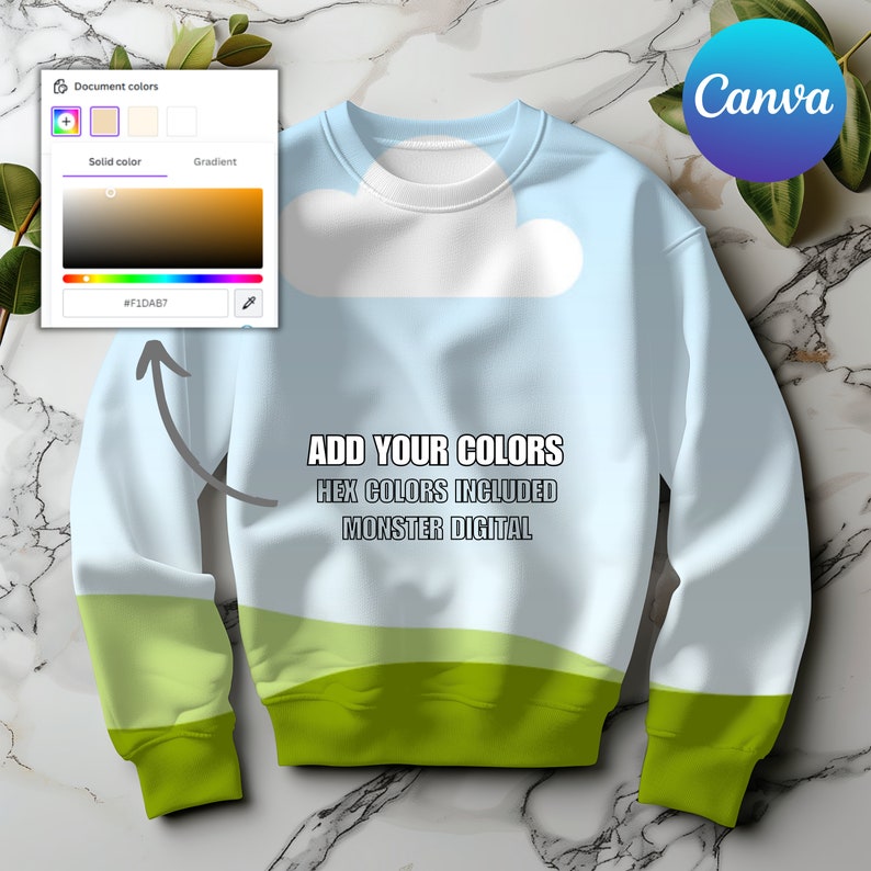 Canva Sweatshirt Mockup
