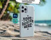 Tough Phone Case Mockup PSD Template for Photoshop (Digital Download)