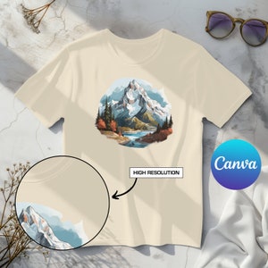 Canva 3001 Tee Mockup