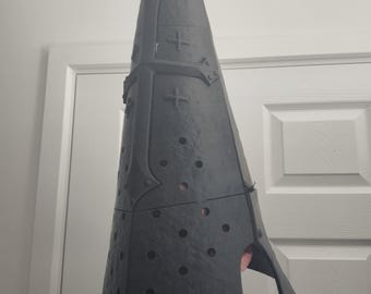 Trench Crusade – Trench Pilgrim Helmet | 3D-geprinte cosplay-rekwisieten | Onbewerkte kit voor montage