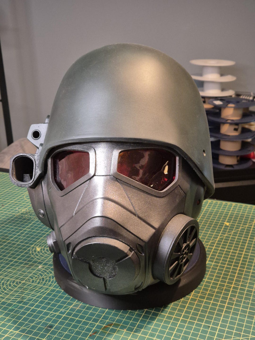 Tactical Ranger Helmet Kit – Raw 3D Print, Grim Dark Cosplay Mask - Etsy