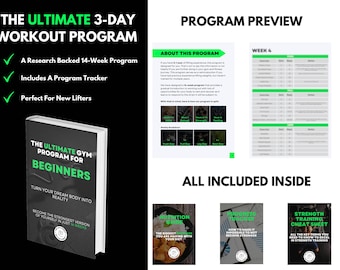 The Ultimate Gym Workout Program For Beginners