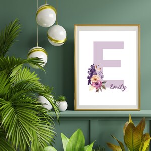 Name Poster Nursery Personalized Christening Gift Birth Poster Digital File Baby Astronaut, Neutral | DIGITAL DOWNLOAD