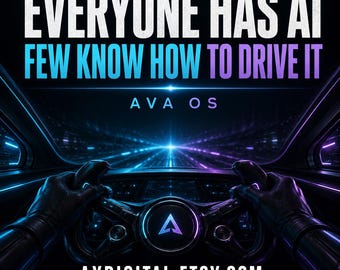 AVA OS AI Assistant Setup - Copy Paste Prompt System for ChatGPT, Gemini, Grok, Claude, Custom gpt Settings