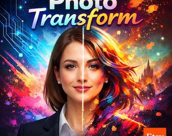 AI Photo Edit – Custom Headshot & Creative Portrait (Digital Deliverable)