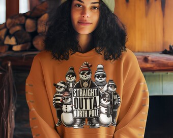 Rap Hip-hop Snowman SVG Svg/png/dxf/pdf - Cool Winter Crew
