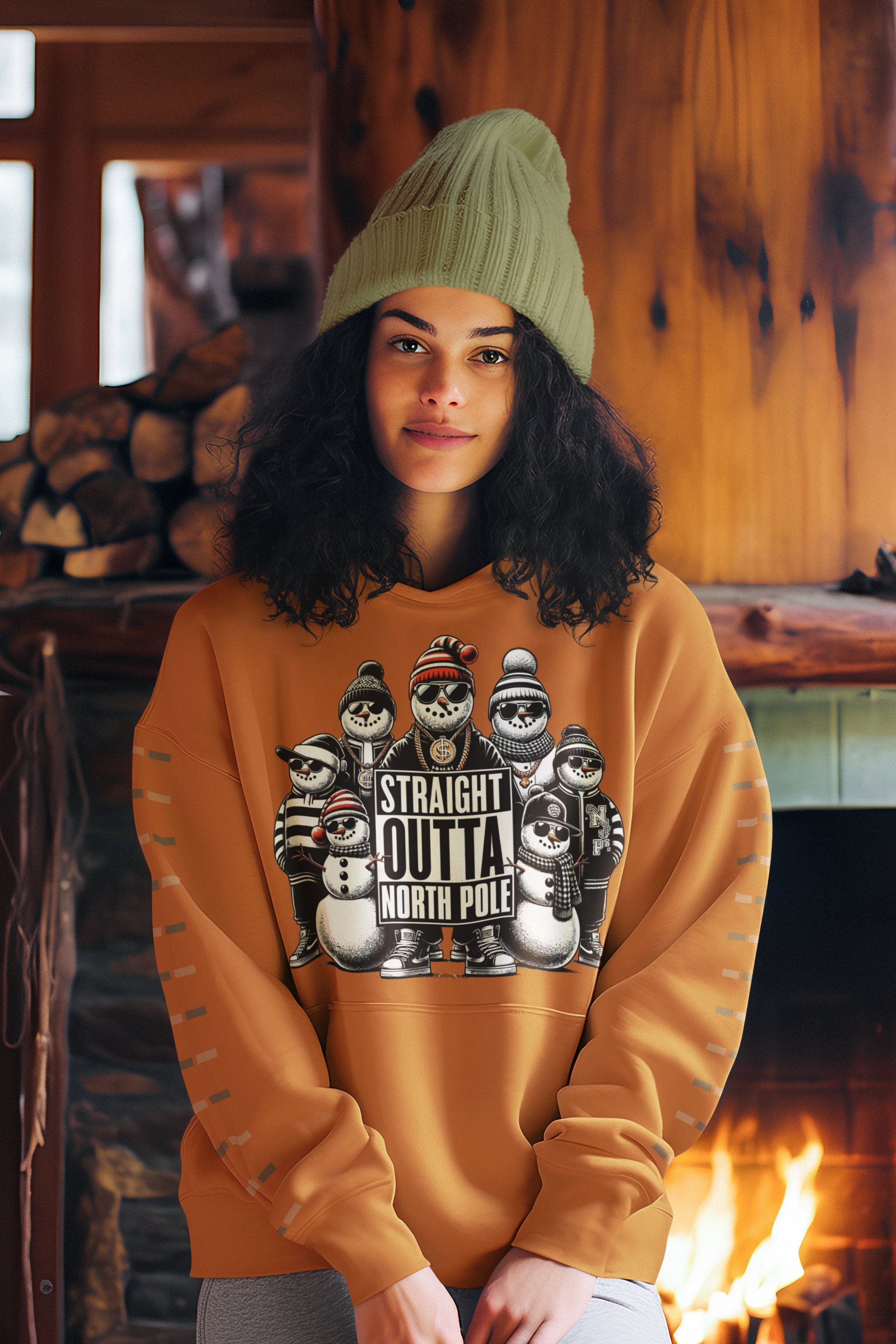 Rap Hip-hop Snowman SVG Svg/png/dxf/pdf - Cool Winter Crew