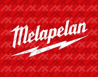 Melapelan SVG – Funny Heavy-Duty Style Logo Design for Stickers, Shirts & Gifts