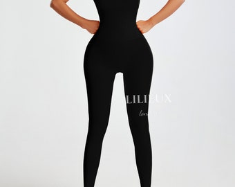 Seamless 2-Piece Workout Set – High Waist, Ruched Butt Leggings