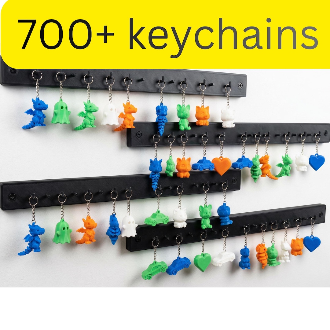 700+ Keychain STL Bundle Huge 3D Printing Keychain Pack, 700 ...