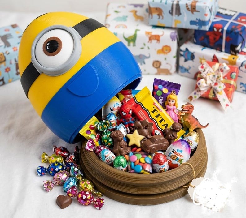 minion stl, stl file 
mystery egg