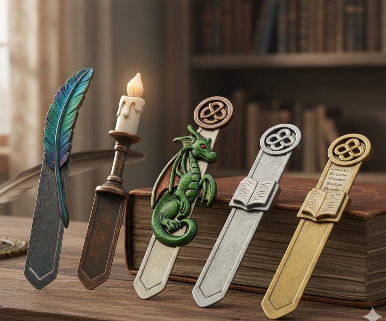 3D Printable Bookmark Bundle STL 130+ Cute Themed Bookmarks Set Cozy ...