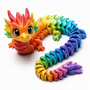 Flexi Animal STL Bundle | Articulated Animal Toy Pack | 3D Print Flexi Creatures | Print in Place STL Files | Digital Download