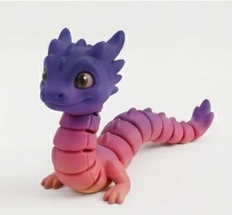 Flexi Animal STL Bundle | Articulated Animal Toy Pack | 3D Print Flexi Creatures | Print in Place STL Files | Digital Download