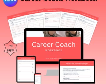 Career Coach Workbook: Professional Development Planner (PDF Download)