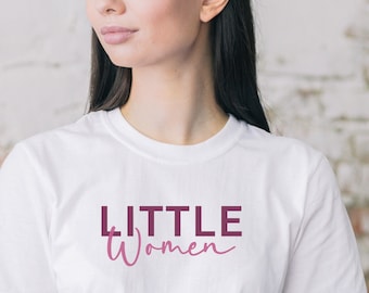 Little Women Shirt, Bookish Louisa May Alcott Tee, English Teacher Gift
